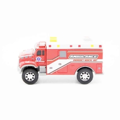 Ambulancia Juguete Con Luz Y Sonido Mighty Fleet - comprar online