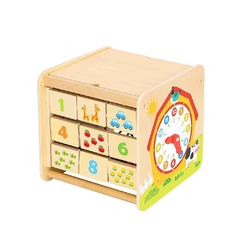 Juego infantil tooky toy cubo didactico prono 5 en 1 niños en internet