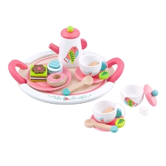 Juego infantil tooky toy set de te de madera para niñas