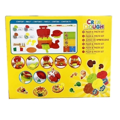 Juego set de masas plastilina pizza y pasta Crea Dough - comprar online