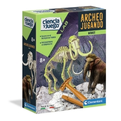Juego de ingenio ciencia excavar mamut clementoni