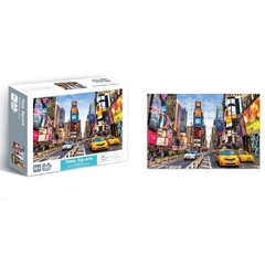 Rompecabeza Puzzle Cresko time square nueva york paisaje