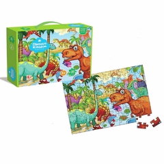 Rompecabeza Puzzle Cresko infantil dinosaurios reino