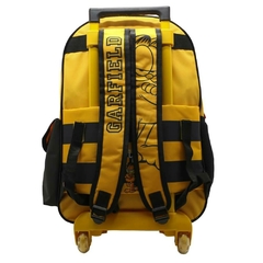 Mochila escolar Garfield gatito con carro - comprar online