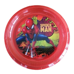 Set infantil plato bowl vaso Spiderman - comprar online