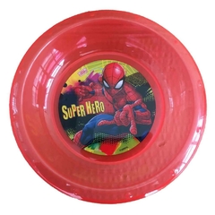 Set infantil plato bowl vaso Spiderman en internet