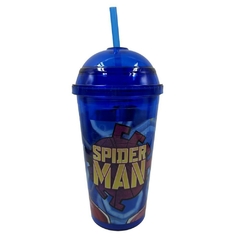 Vaso infantil con sorbete Spiderman heroe - comprar online