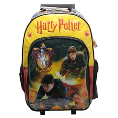 Mochila Escolar Harry Potter equipo quidditch infantil carro
