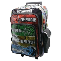 Mochila Escolar Harry Potter hogwarts casas equipo con carro - Cresko