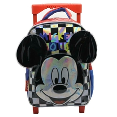 Mochila escolar Mickey Mouse disney magia con carro