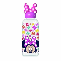 Botella con tapa a rosca Minnie Mouse moño