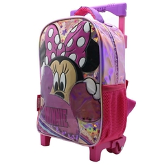 Mochila escolar Minnie Mouse disney stars con carro - Cresko