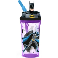 Vaso infantil para niños batman incluye sorbete - comprar online