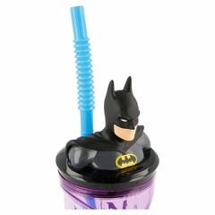 Vaso infantil para niños batman incluye sorbete - Cresko