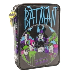 Cartuchera escolar DC liga super héroes batman villano joker en internet