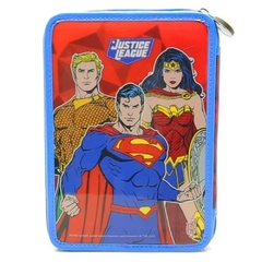 Cartuchera escolar DC liga de justicia super héroes superman - comprar online