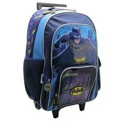 Mochila Escolar DC Liga de Justicia batman team super carro en internet