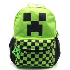 Mochila urbana Minecraft creeper personaje