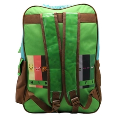 Mochila Escolar Minecraft creeper y amigos - comprar online