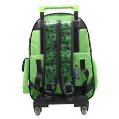 Mochila escolar Minecraft play con carro - comprar online