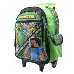 Mochila escolar Minecraft play con carro - Cresko