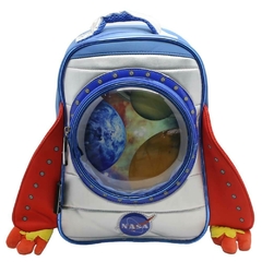 Mochila Escolar NASA cohete espacio exterior