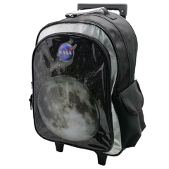 Mochila Escolar NASA luna galaxia con carro - Cresko