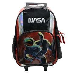 Mochila Escolar NASA astronauta planeta marte con carro