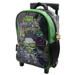 Mochila Escolar Zombie Infection sobre ruedas con carro - Cresko