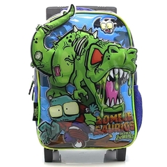 Mochila Escolar Zombie Infection zombiesaurios con carro