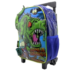 Mochila Escolar Zombie Infection zombiesaurios con carro - Cresko