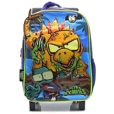 Mochila Escolar Zombie Infection ultrazombies con carro
