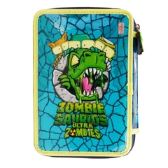 Cartuchera escolar ultra zombie zombiesaurios - comprar online