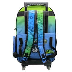 Mochila Escolar Zombie Infection gamer zombiff con carro - comprar online