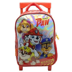 Mochila Escolar Paw Pawtrol team con carro