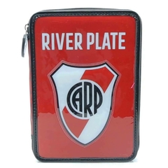 Cartuchera escolar River Plate club futbol escudo