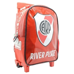 Mochila escolar River Plate pasion con carro en internet