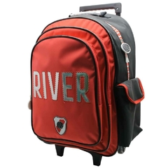 Mochila escolar River Plate hay equipo con carro - Cresko