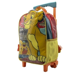 Mochila escolar Rey Leon Simba con carro - Cresko