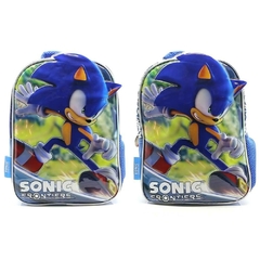 Mochila escolar Sonic frontiers para primaria