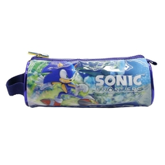 Cartuchera escolar Sonic tubo