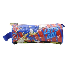 Cartuchera escolar Sonic tubo personaje