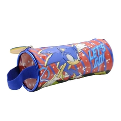 Cartuchera escolar Sonic tubo personaje - Cresko