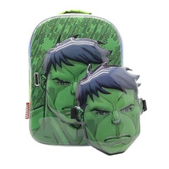 Mochila Marvel Avengers Hulk con careta