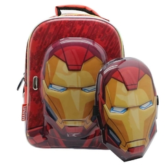 Mochila Marvel Avengers Iron man con careta