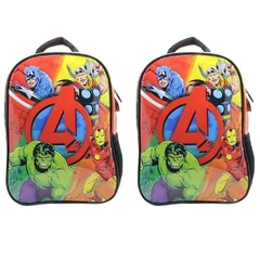 Mochila Escolar Avengers Marvel thor hulk ironman