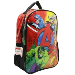 Mochila Escolar Avengers Marvel thor hulk ironman - Cresko