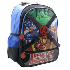 Mochila Escolar Avengers Marvel iron man hulk poder en internet