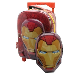 Mochila Marvel Avengers Iron man con careta con carro - Cresko