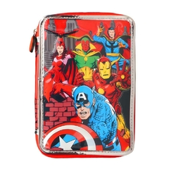 Cartuchera escolar Avengers Marvel comic super héroes